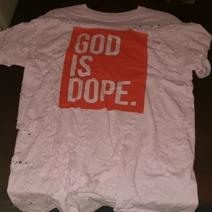 God is dope shirt